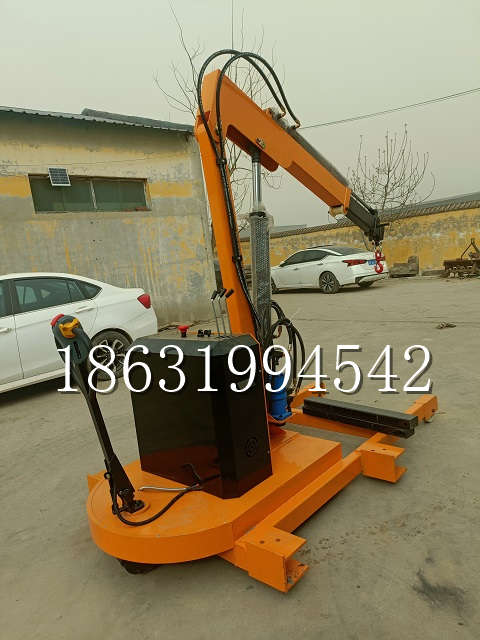 内湖区自卸车厢随车吊 自制轮式四不像起重机 四驱平板吊 5吨 贵盛